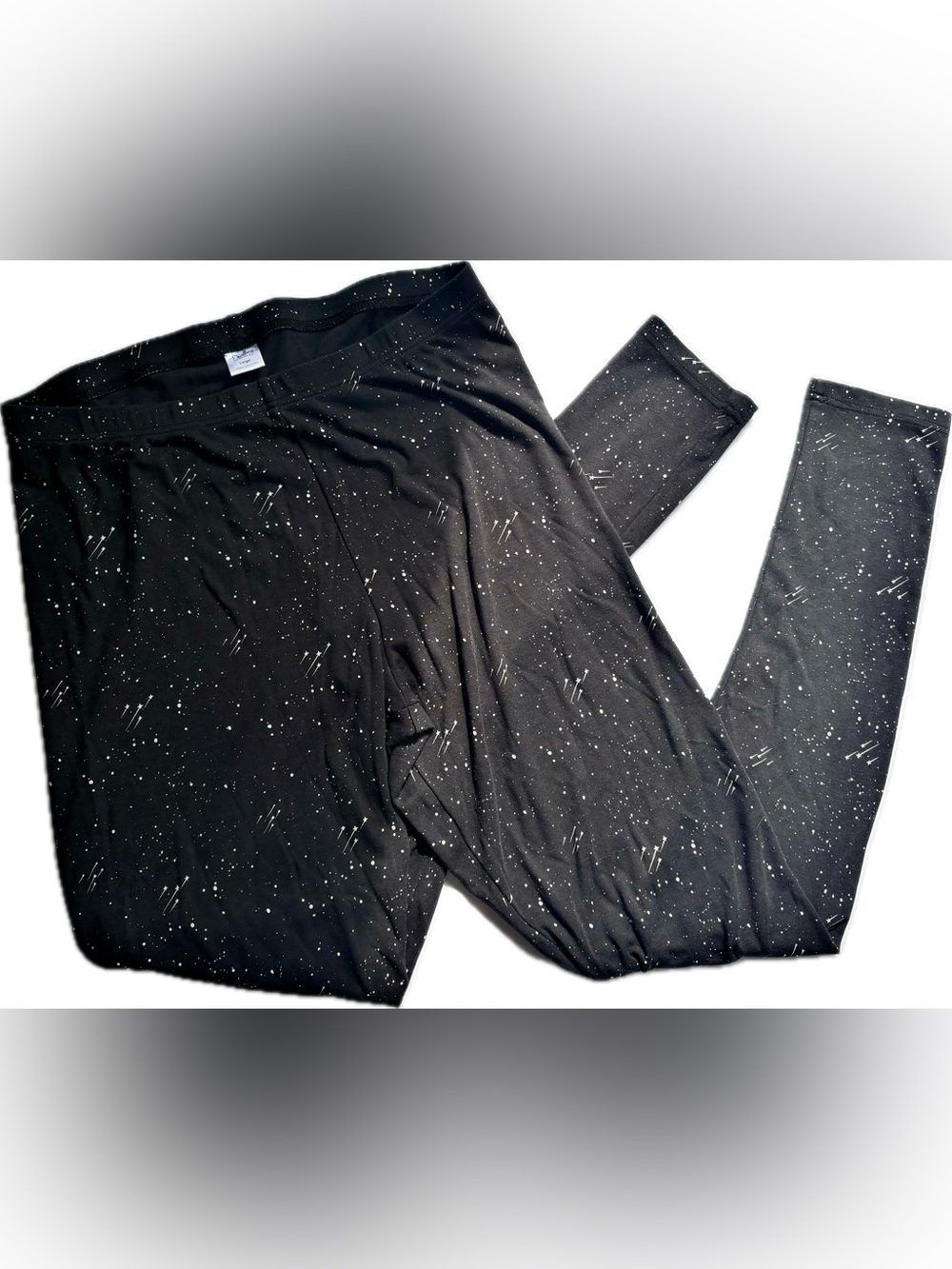 Dwelling Apparel Little & Lively Space Shooting Star Bamboo Leggings L